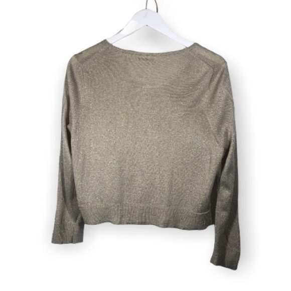 Calvin Klein light sweater with cute gold buttons - Picture 4 of 11